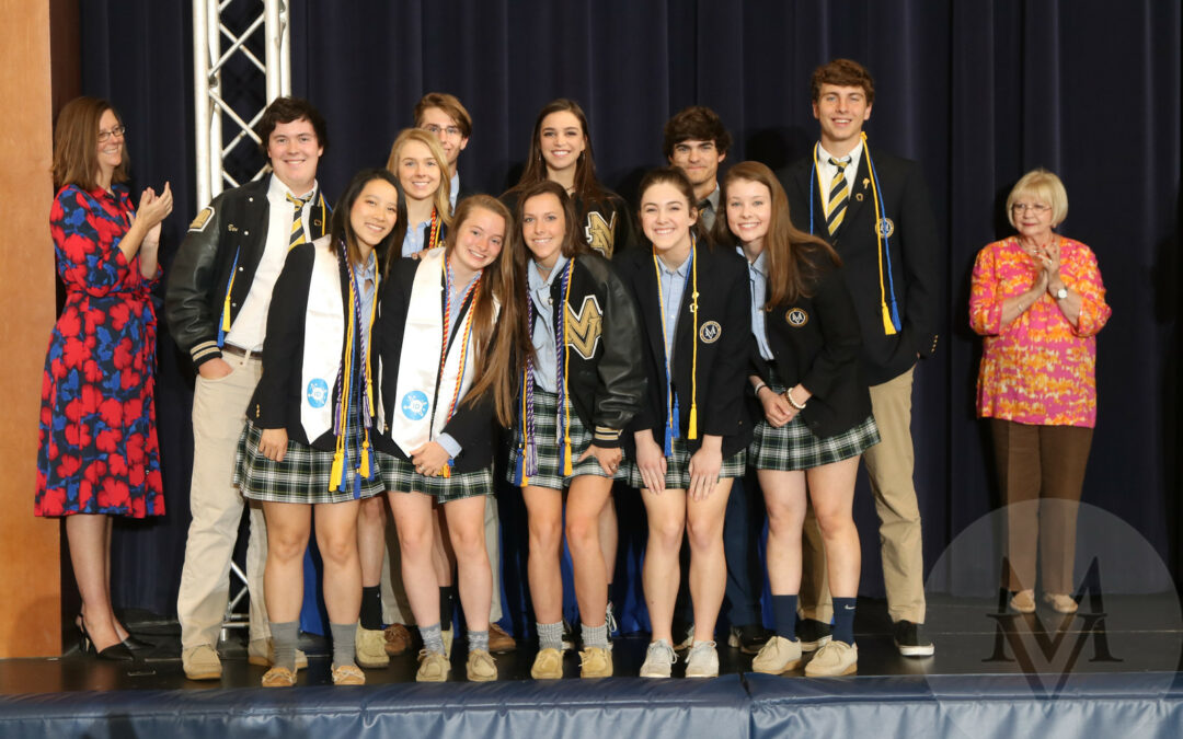 Upper School Students Honored for Academics and MUCH More
