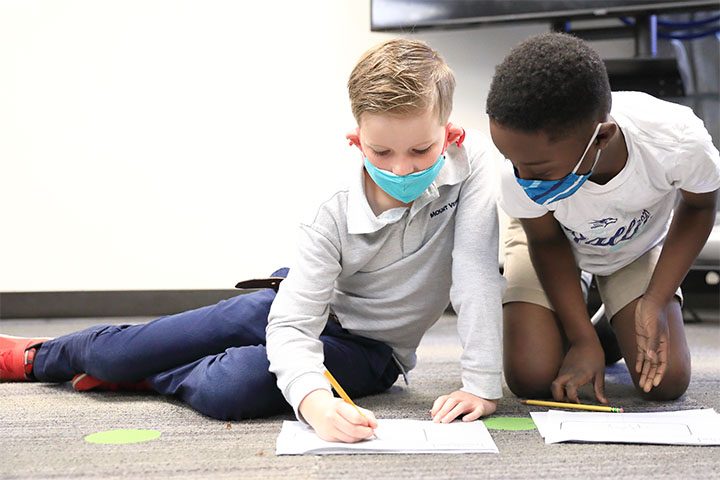 Lower Campus Students Build Empathy, Test Design Thinking Skills in Cardboard Challenge