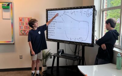 Students Become Teachers in Grade 7 Mathematics